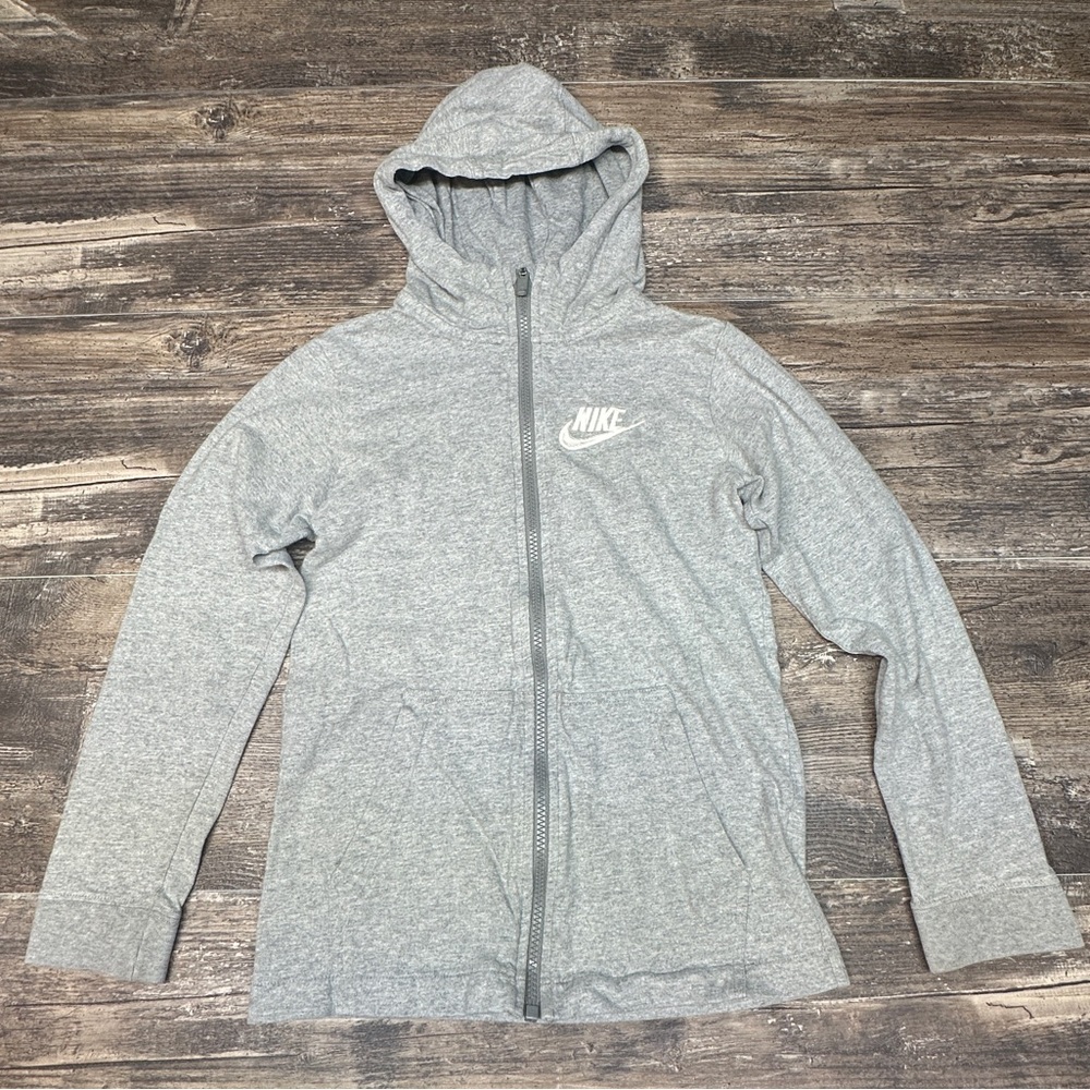 Nike Full-Zip Hoodie - Women’s Medium - Grey